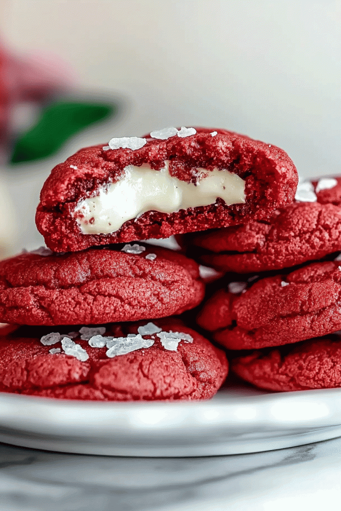 Gooey Red Cookie Treats