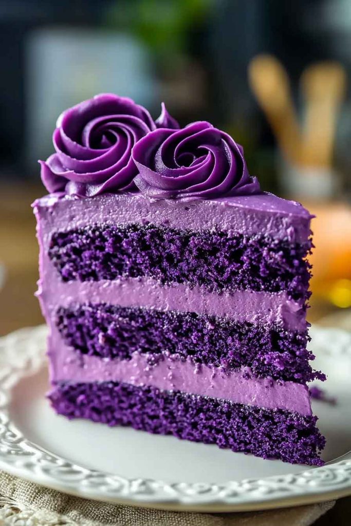 Ingredients for Ube Cake