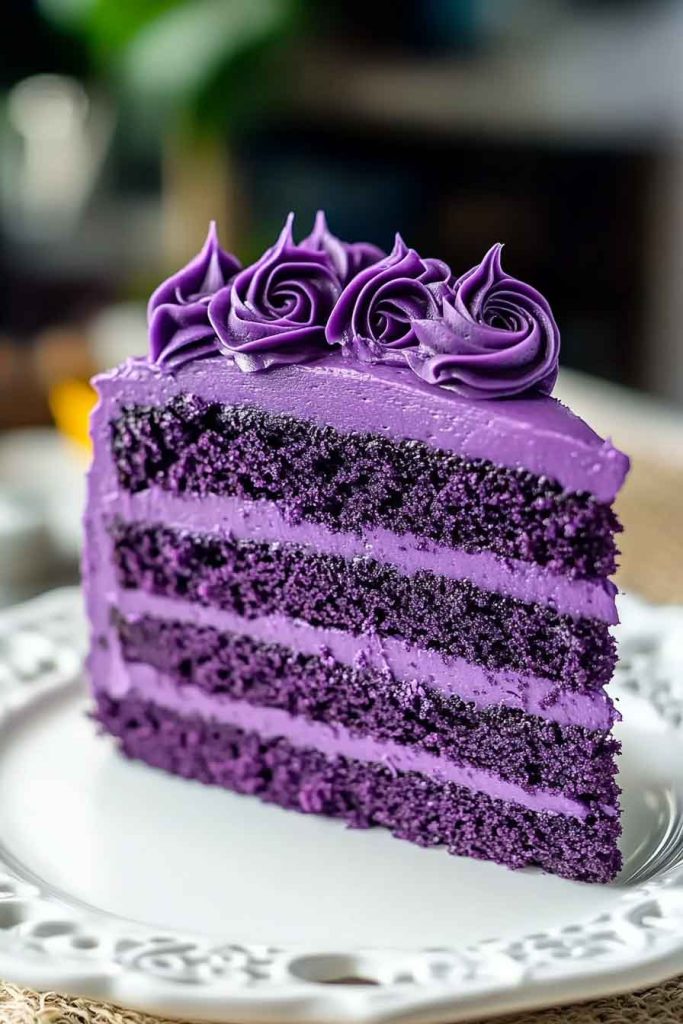 How to Make Ube Cake 