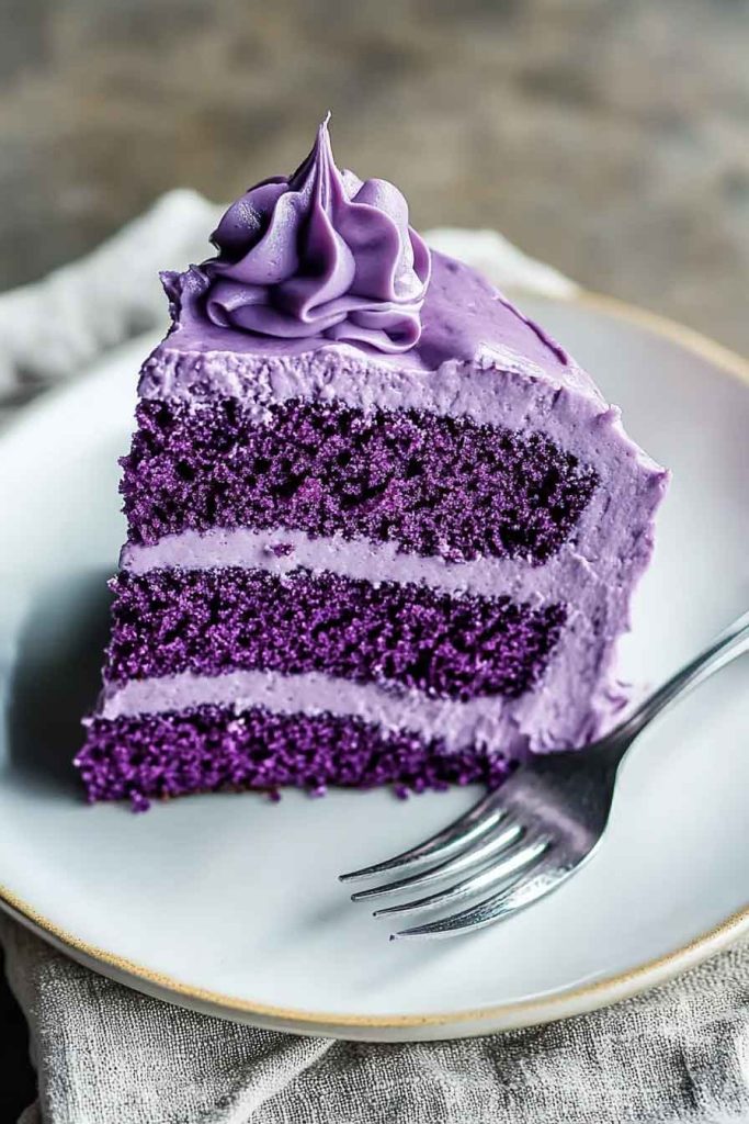 Ube Cake Filipino Purple Yam Cake