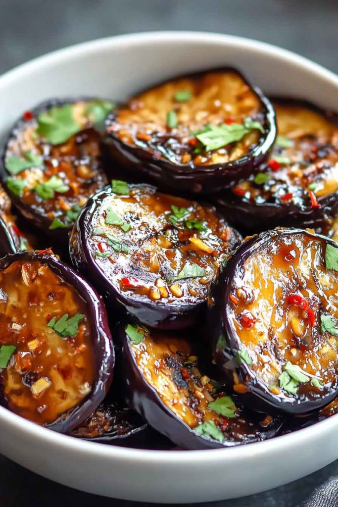 How to Make Air Fryer Eggplant Asian Style 
