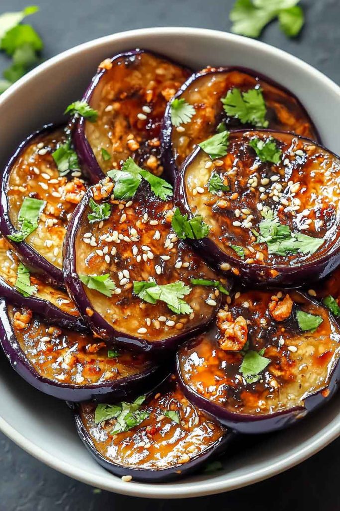 Storing Air Fryer Eggplant Asian Style