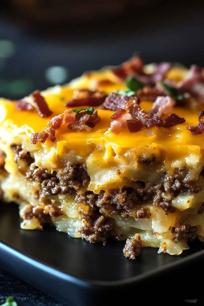 Best Cheesy Ranch Breakfast Bake