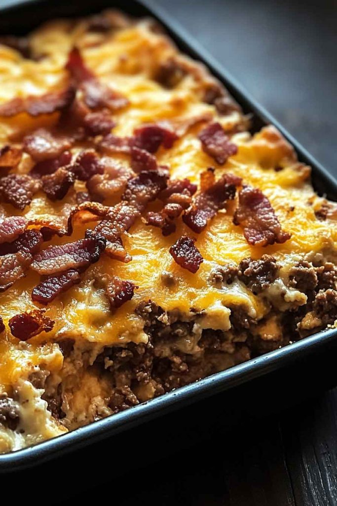 How to Make Cheesy Ranch Breakfast Bake 