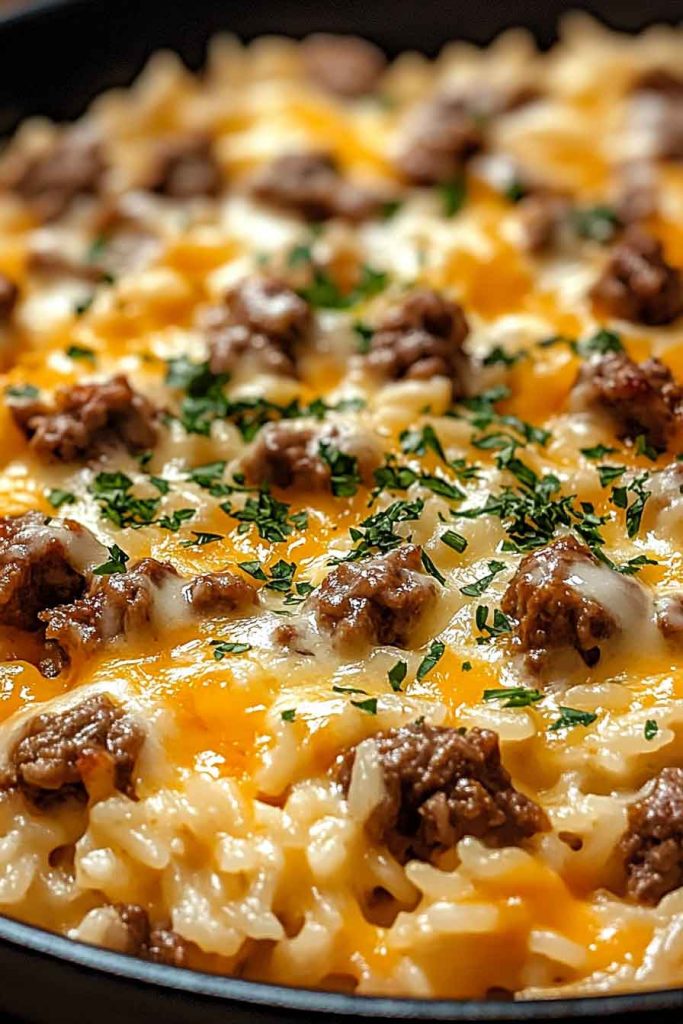 Best Garlic Butter Beef Rice