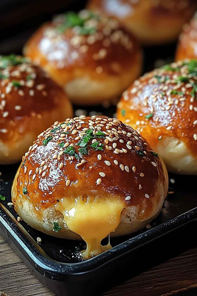 How to Make Garlic Parmesan Cheeseburger Bombs