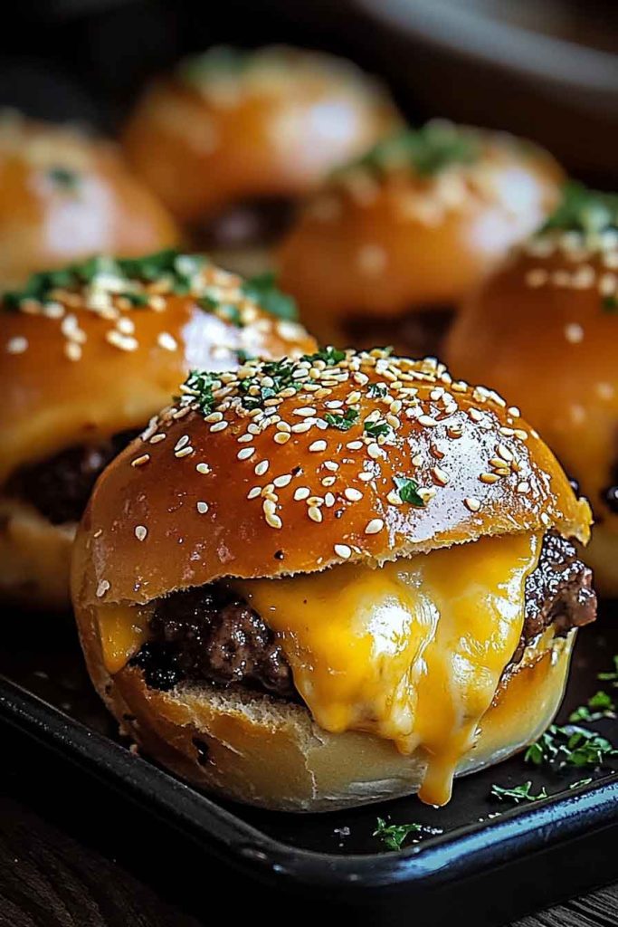 Best Garlic Parmesan Cheeseburger Bombs