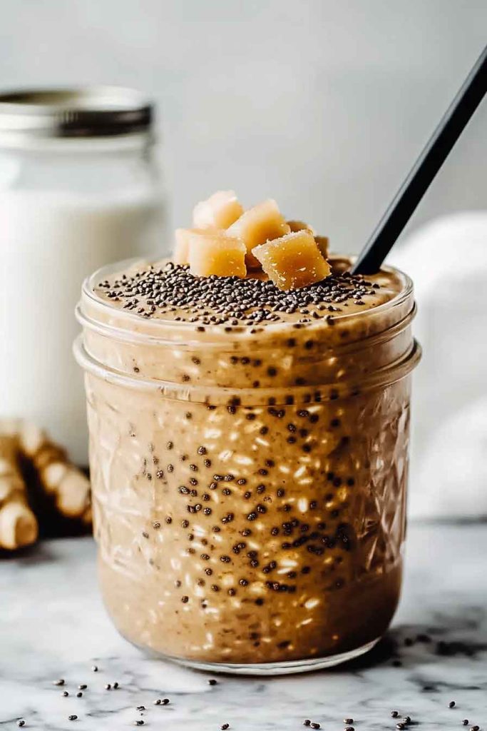 How to Make Brown Sugar Shaken Espresso Overnight Oats 
