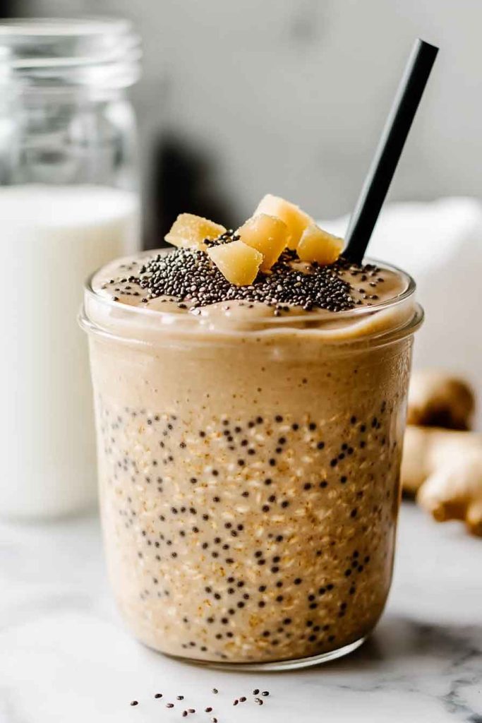 Brown Sugar Shaken Espresso Overnight Oats