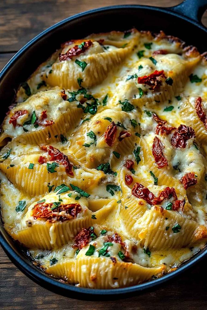 Creamy Ricotta Sun Dried Shells