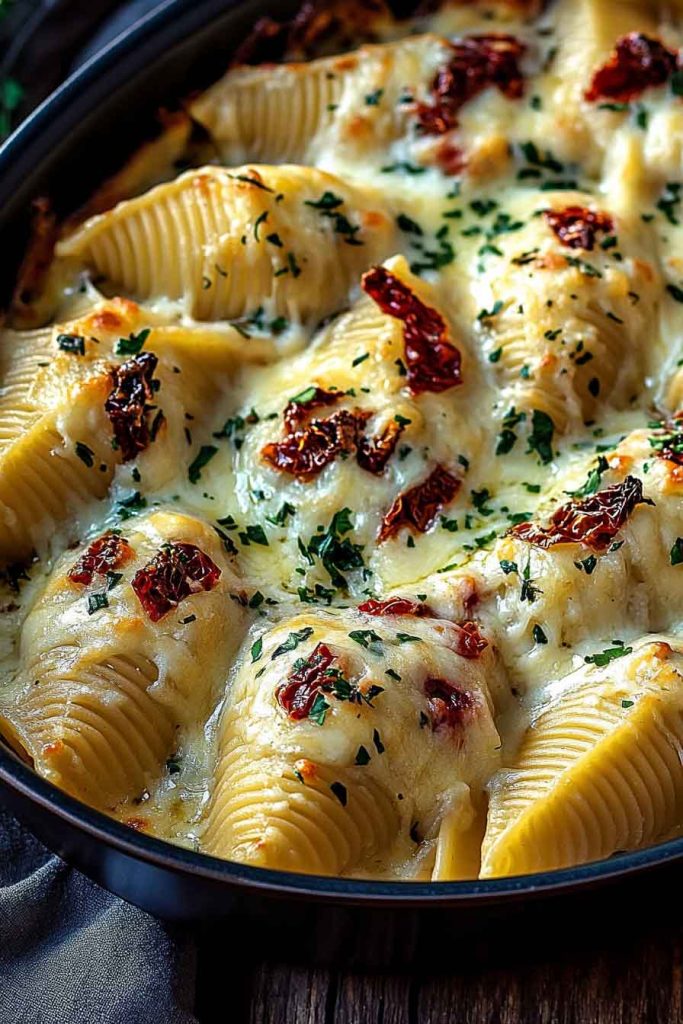 Creamy Ricotta Sun Dried Shells