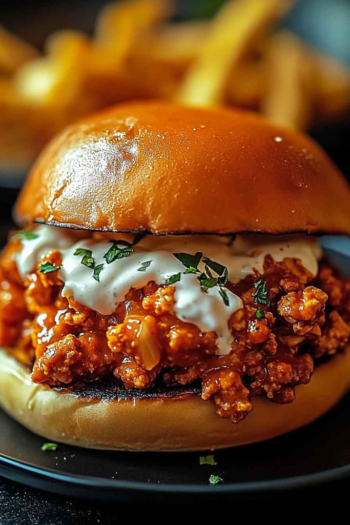 Delicious Cajun Chicken Sloppy Joes Recipe