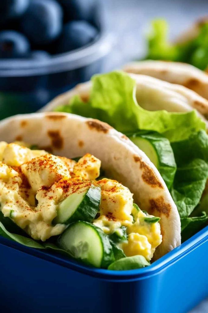 Ingredients for Egg Salad Mini Pitas