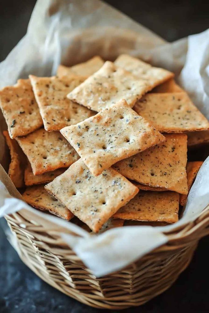 How to Make Gluten Free Sourdough Crackers 