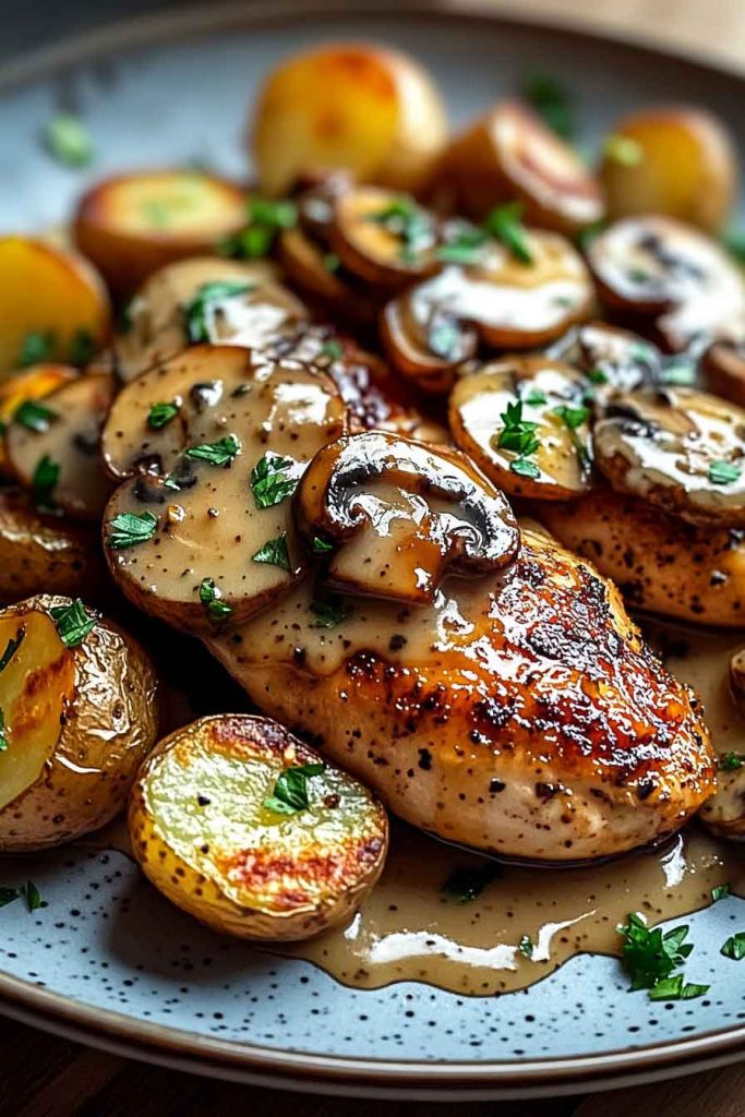 Greek Hot Honey Chicken Alfredo