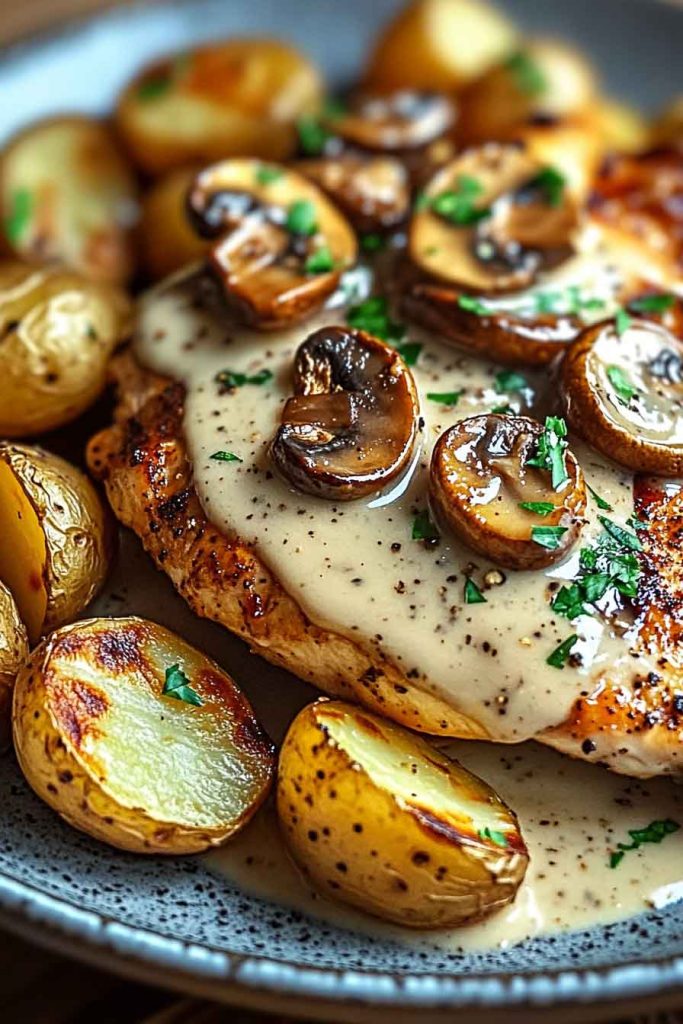 Greek Hot Honey Chicken Alfredo