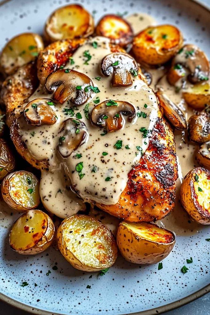 Greek Hot Honey Chicken Alfredo