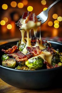 Honey Glazed Brussels Sprouts Turkey Bacon