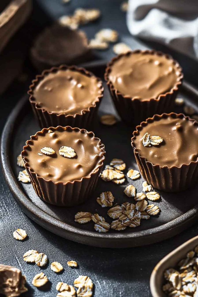 How to Serve Peanut Butter Oat Cups