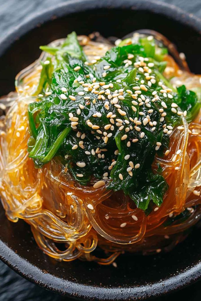 How to Make Sesame Sweet Potato Glass Noodles 