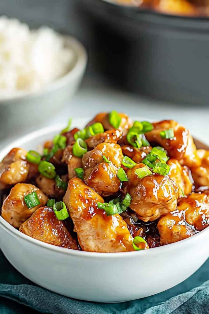 Slow Cooker Honey Garlic Chicken