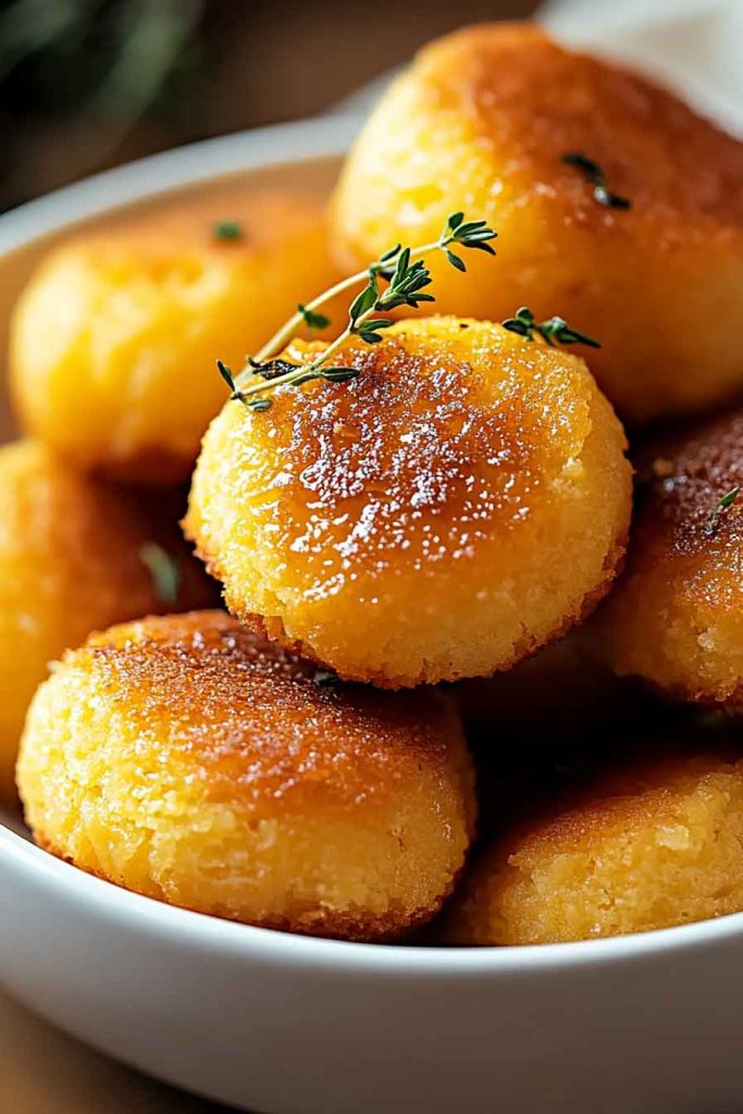 Southern Style Honey Butter Cornbread Poppers