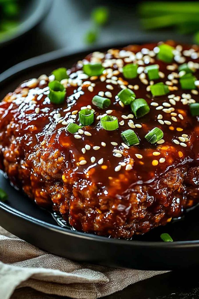 Ingredients for Sweet Spicy Korean BBQ Meatloaf