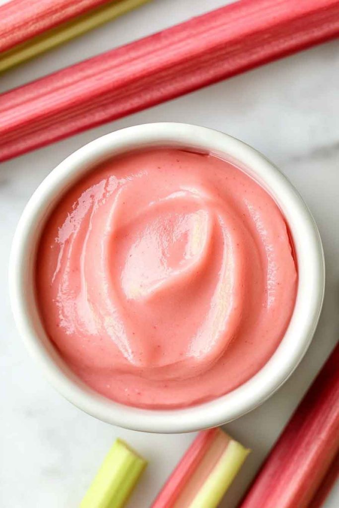 Tart Creamy Rhubarb Curd Recipe
