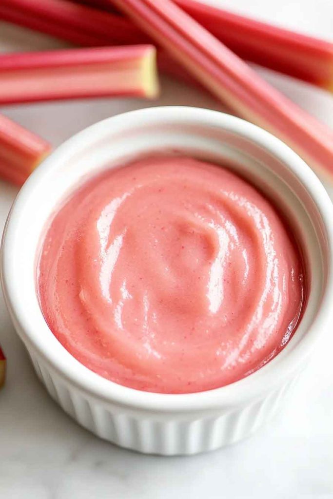 How to Make Tart Creamy Rhubarb Curd 