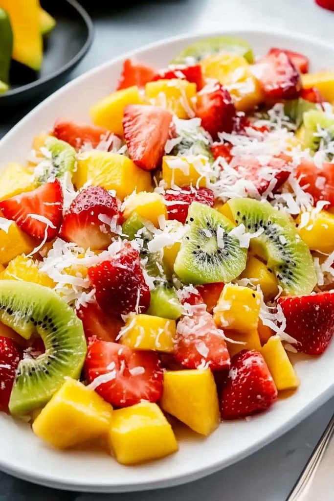 How to Make Tropical Fruit Honey Lime Salad