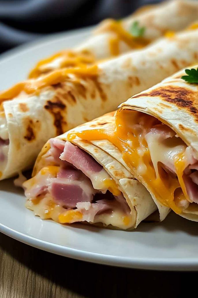 Air Fryer Hot Chicken Wraps