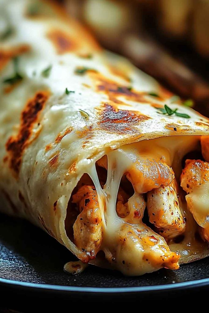 Variations for Cheesy Garlic Chicken Wraps