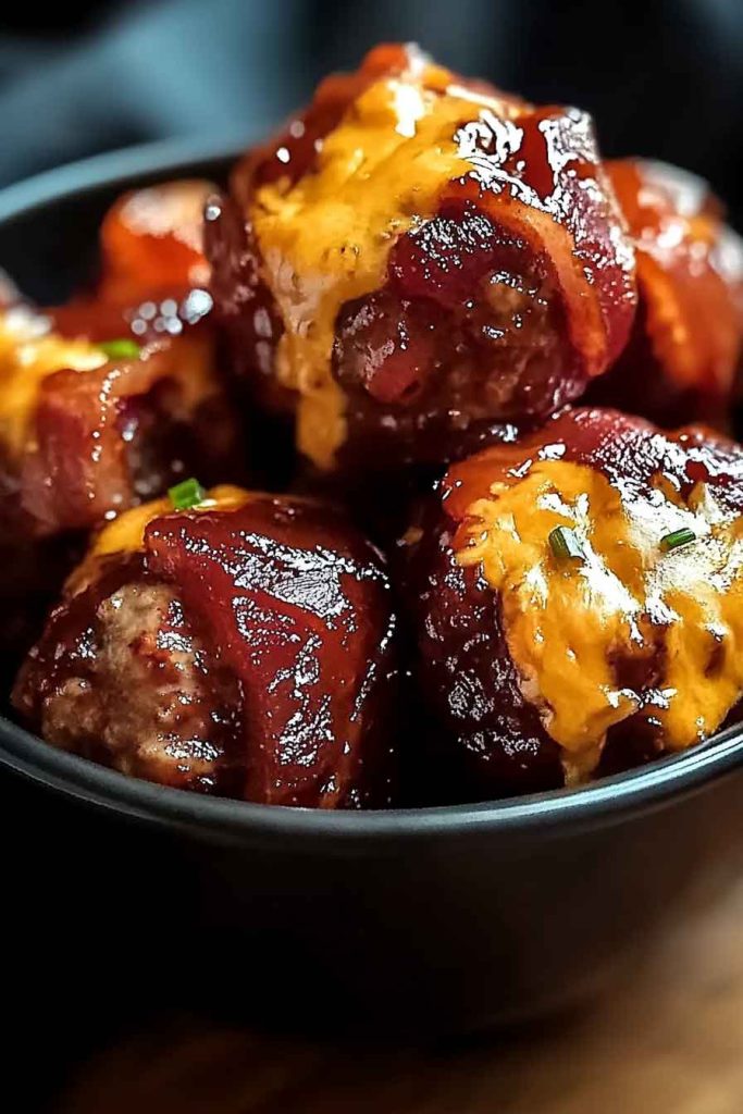 Ingredients for Cheddar Stuffed BBQ Bacon Bombs