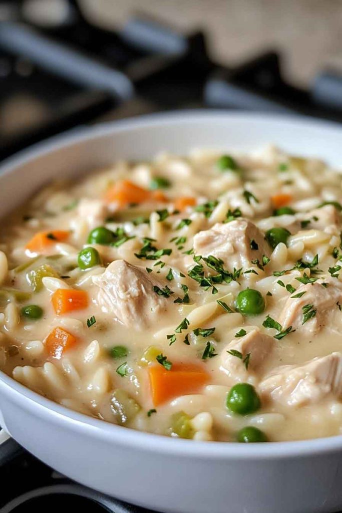 Creamy-Chicken-Pot-Pie-Orzo