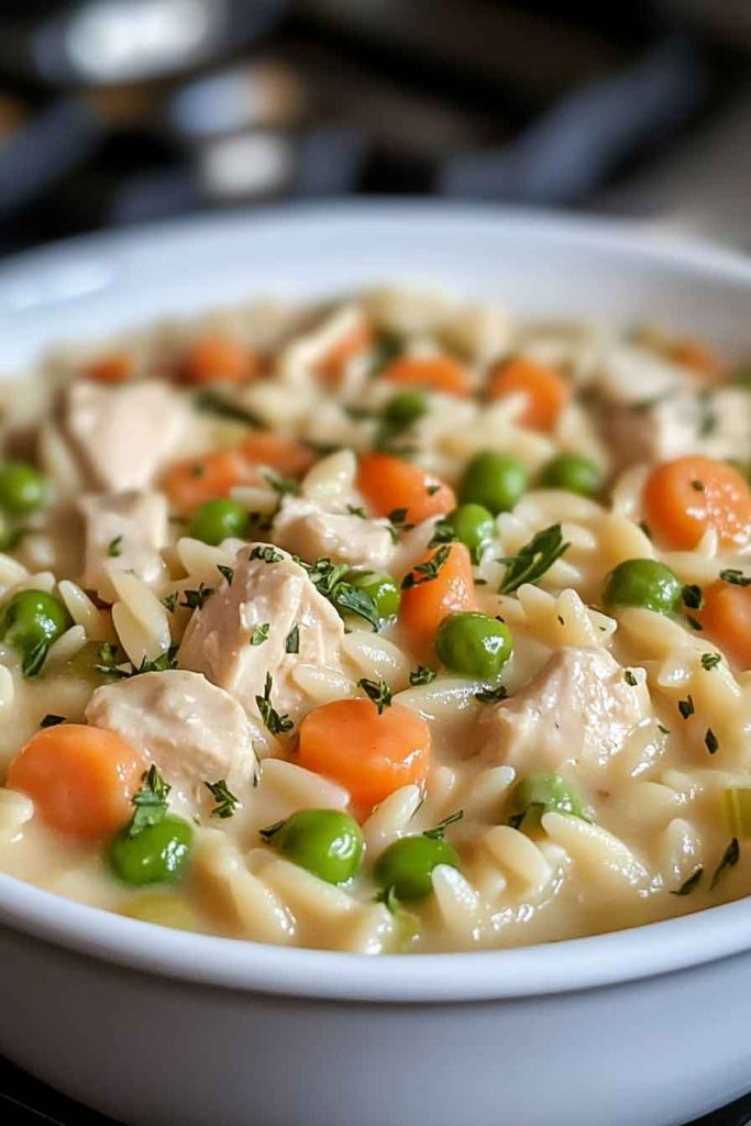 Creamy-Chicken-Pot-Pie-Orzo