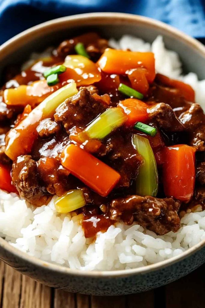 Crock Pot Sweet Sour Beef
