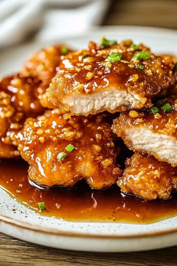 How to Make Double Crunch Honey Garlic Chicken