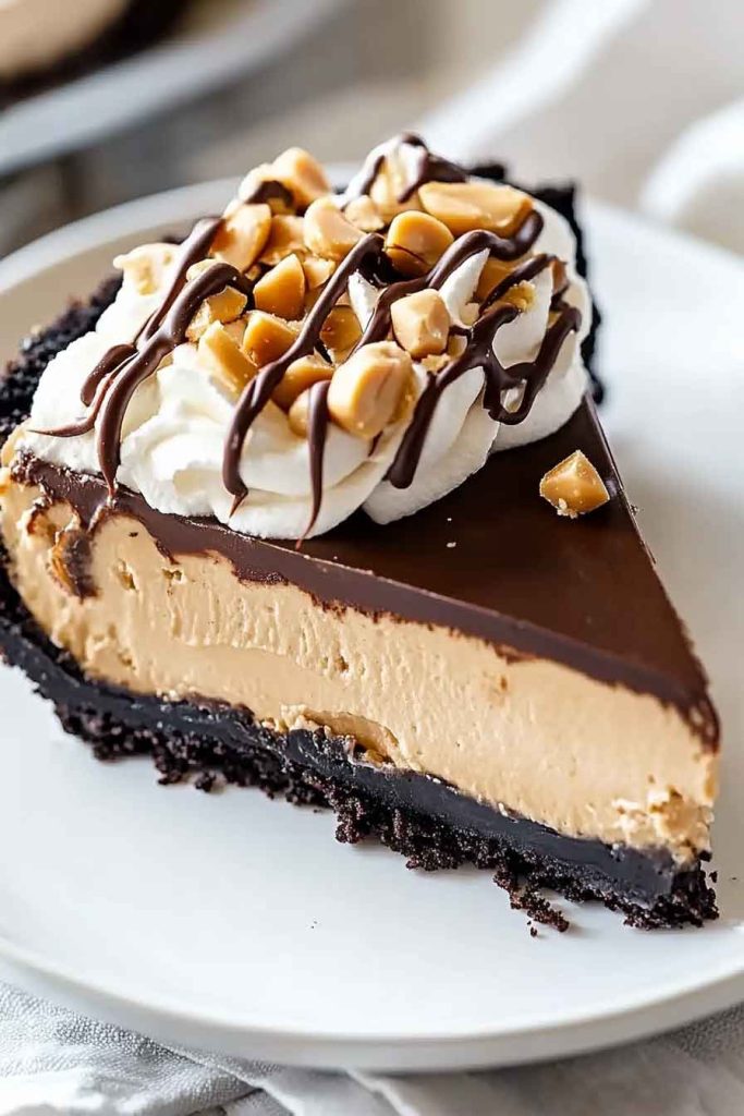 Frozen Peanut Butter Cup Pie