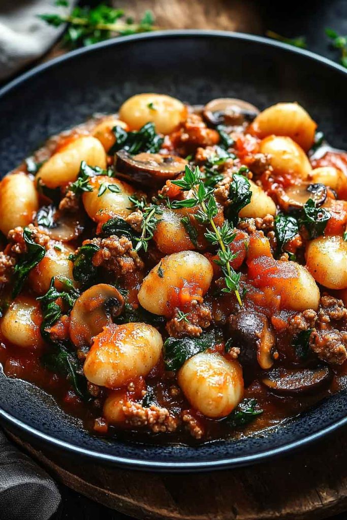 Gnocchi Tomato Sauce One Pan