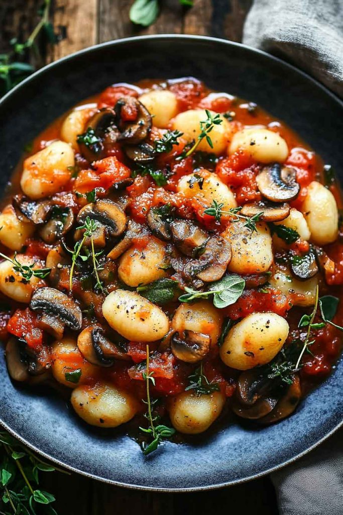 Gnocchi Tomato Sauce One Pan
