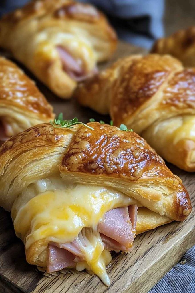 Ham And Cheese Crescent Rolls