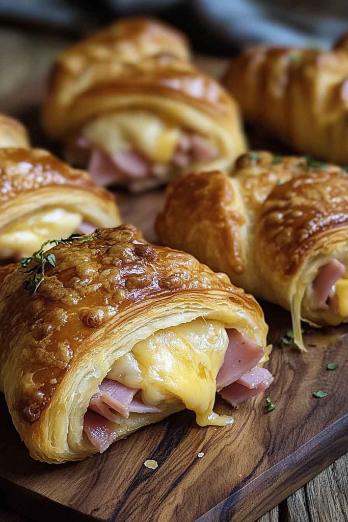 Ham And Cheese Crescent Rolls