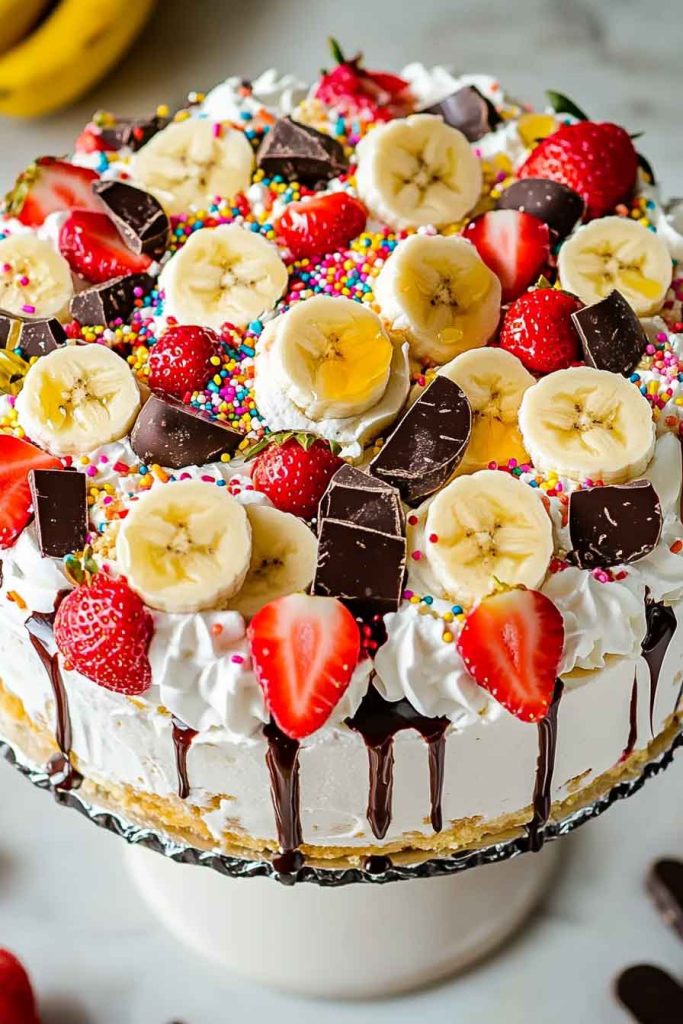 How to Make Heavenly No Bake Banana Split