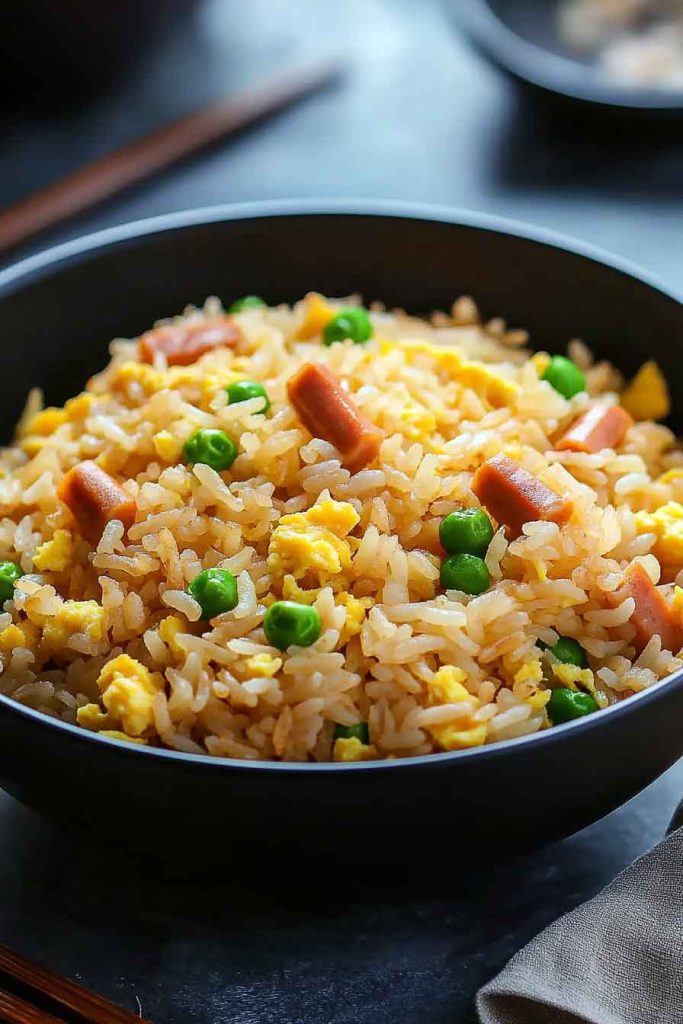 How to Make Hot Dog Fried Rice Omelette