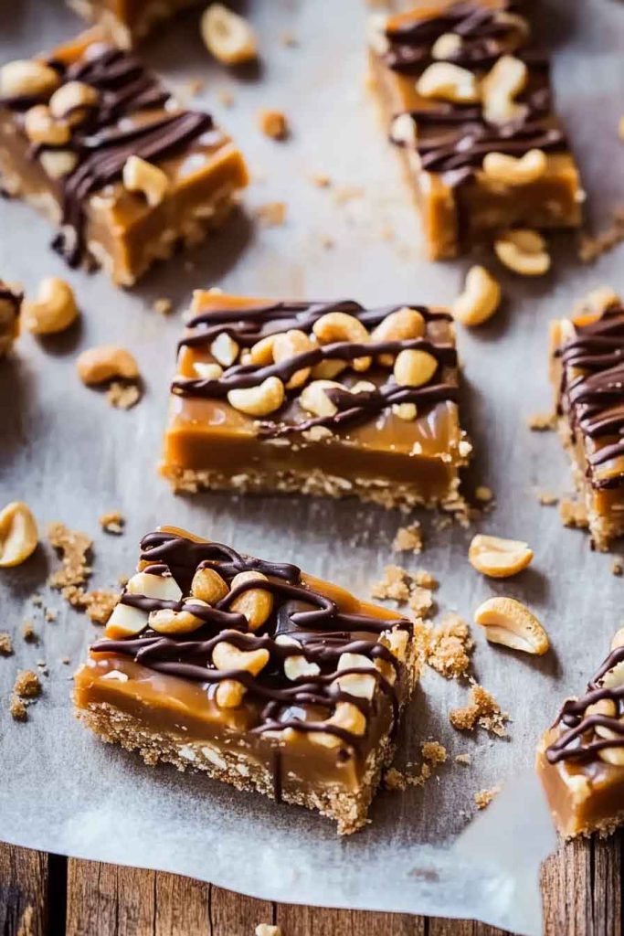 Variations for No Bake Caramel Cashew Bars