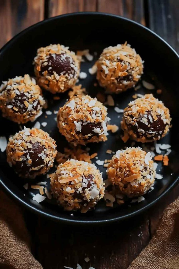 How to Make No Bake Chocolate Coconut Balls