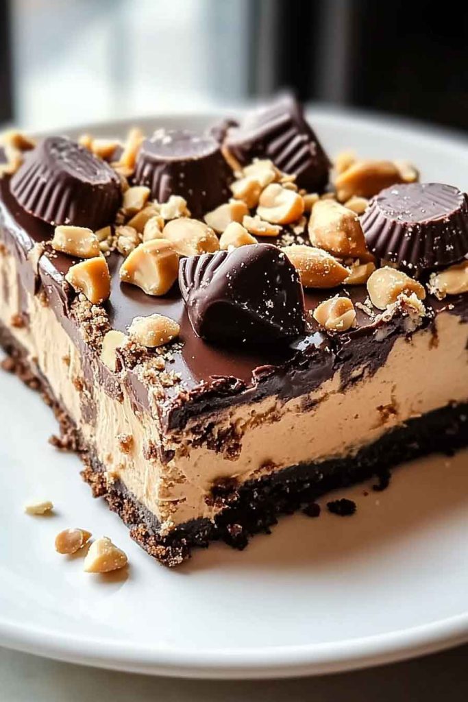 How to Make Peanut Butter Cup Dump Cake