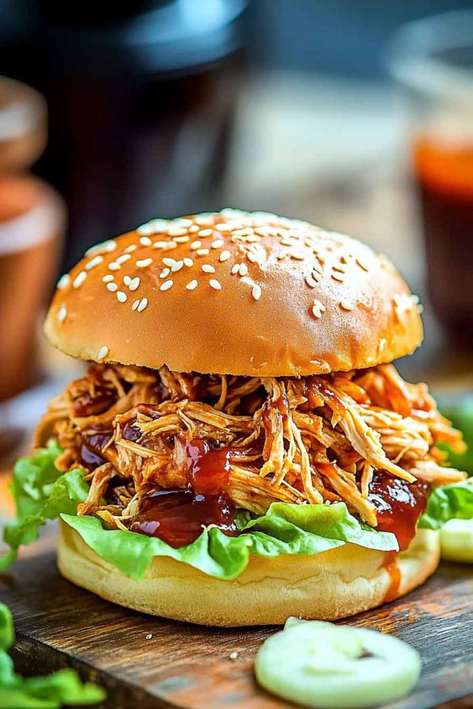 How to Make Pulled Chicken Crockpot BBQ Chicken