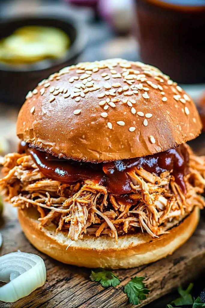 How to Make Pulled Chicken Crockpot BBQ Chicken