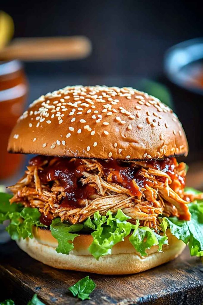 Pulled Chicken Crockpot Bbq Chicken